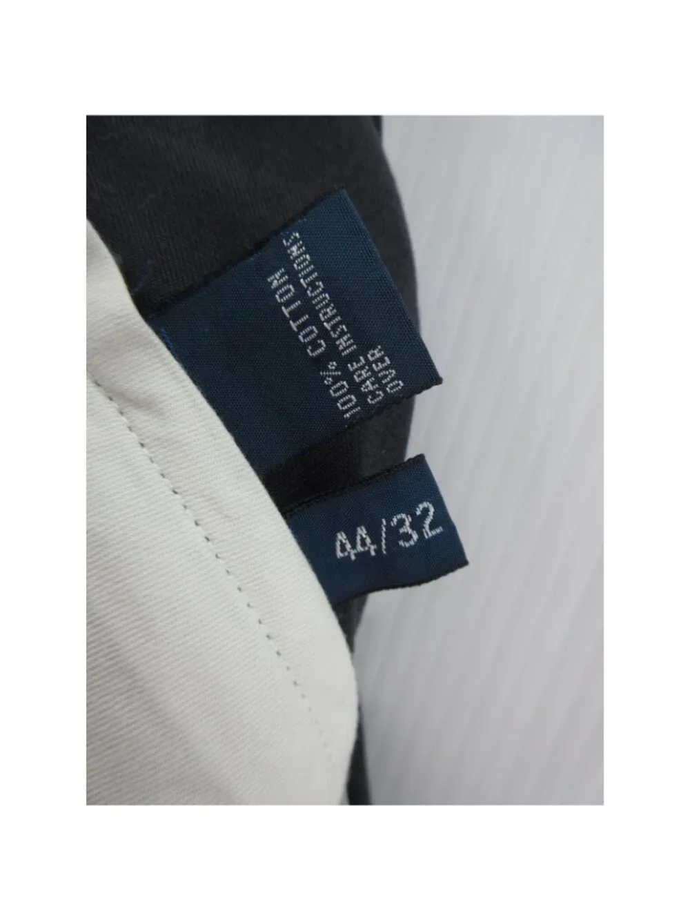 VGT Polo Ralph Lauren Pants 44x32 Big Andrew Chino Pleated Classic Fit